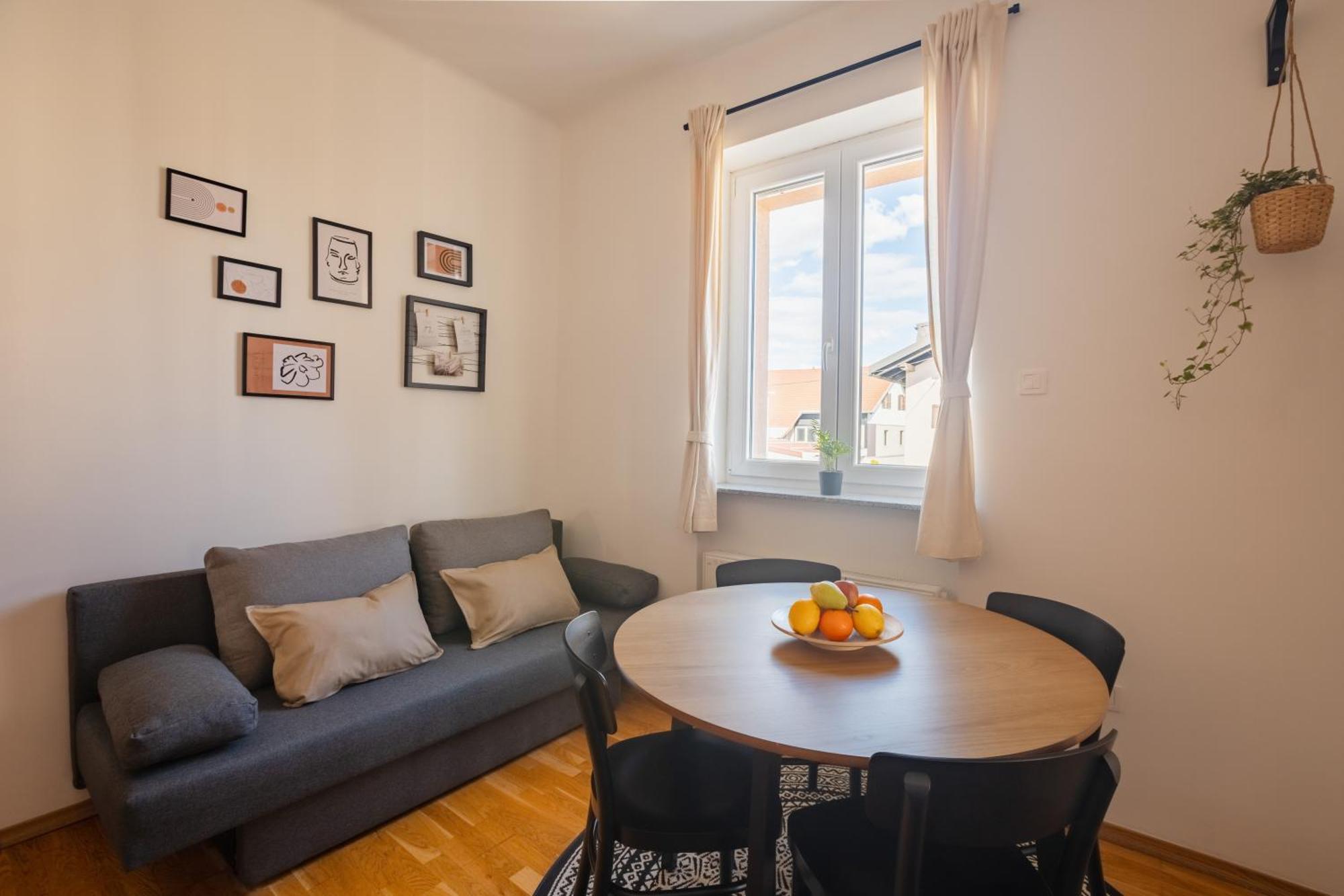 Vila Klara Apartments Ljubljana Bagian luar foto